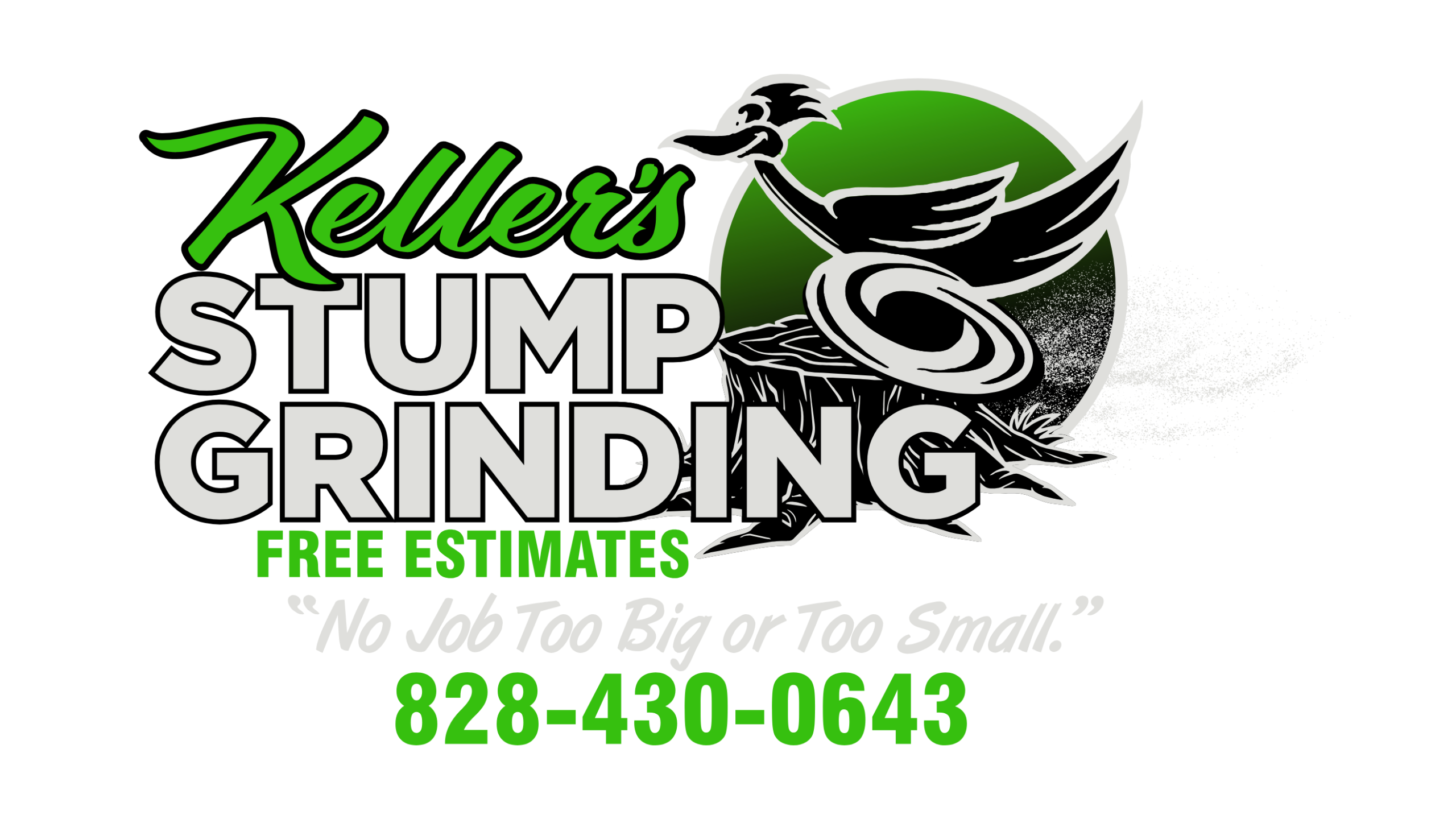 Keller's Stump Grinding | FREE ESTIMATES | 828-430-0643